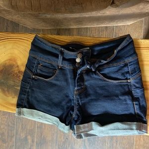 2Sable Dark blue Jean shorts